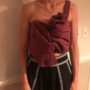 C/meo collective fabulous designer crop corset